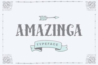 Amazinga: The Display Serif Font That Elevates Campaign Design