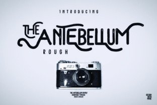 Antebellum Font for Vintage-Inspired Craft Projects