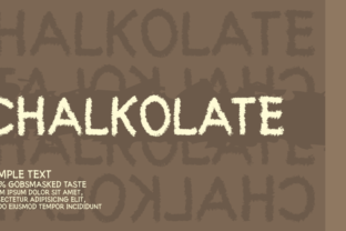 Chalkolate Font for Professional Branding and Design