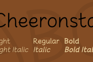 Cheeronsta Font Review: A Versatile Display Option