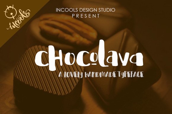 Chocolava: A Cutesy Display Font for Branded Content