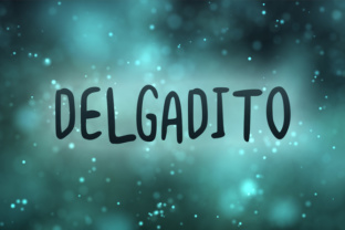 Delgadito: A Handwritten Font for Creative Branding Projects