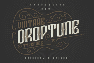 Droptune Font for Bold Branding and Visual Impact
