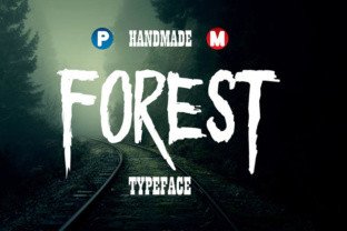 Forest Font for Urban Branding and Creative Projects