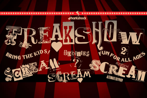 Freakshow: A Display Font That Adds Character to Editorial Design