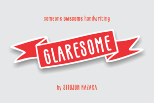 Glaresome: A Display Font for Bold Branding and Creative Design