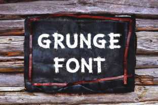 Grunge Font for Editorial Design and Content Branding