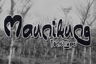 Maunikung Font: A Modern Display Typeface for Creative Projects