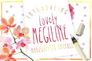 Megiline: A Playful Display Font for Creative Campaigns
