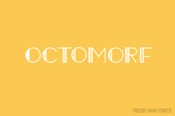 Octomorf: A Versatile Display Font for Editorial Design