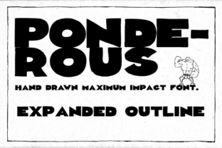 Ponderous Expanded for Professional Branding and Design
