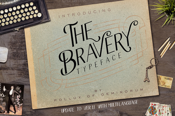 The Bravery: A Display Font That Elevates Editorial Design