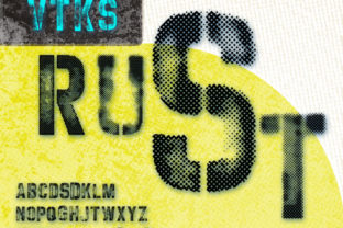 VTKS Rust for Bold Branding and Display Typography