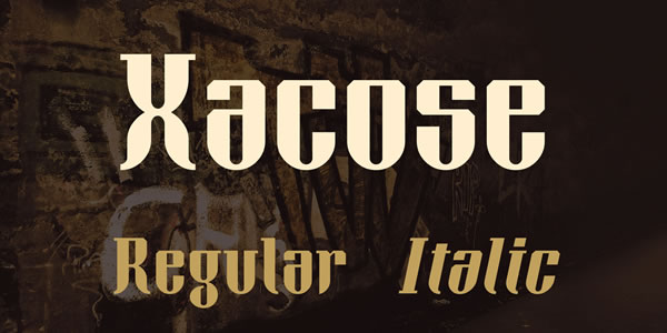 Xacose Font for Modern Branding Projects