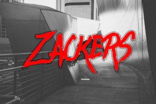 Zackers: A Display Font for Bold Campaigns and Creative Branding